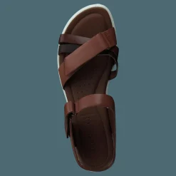 Felicia Sandal Brandy/coffee/mahogany