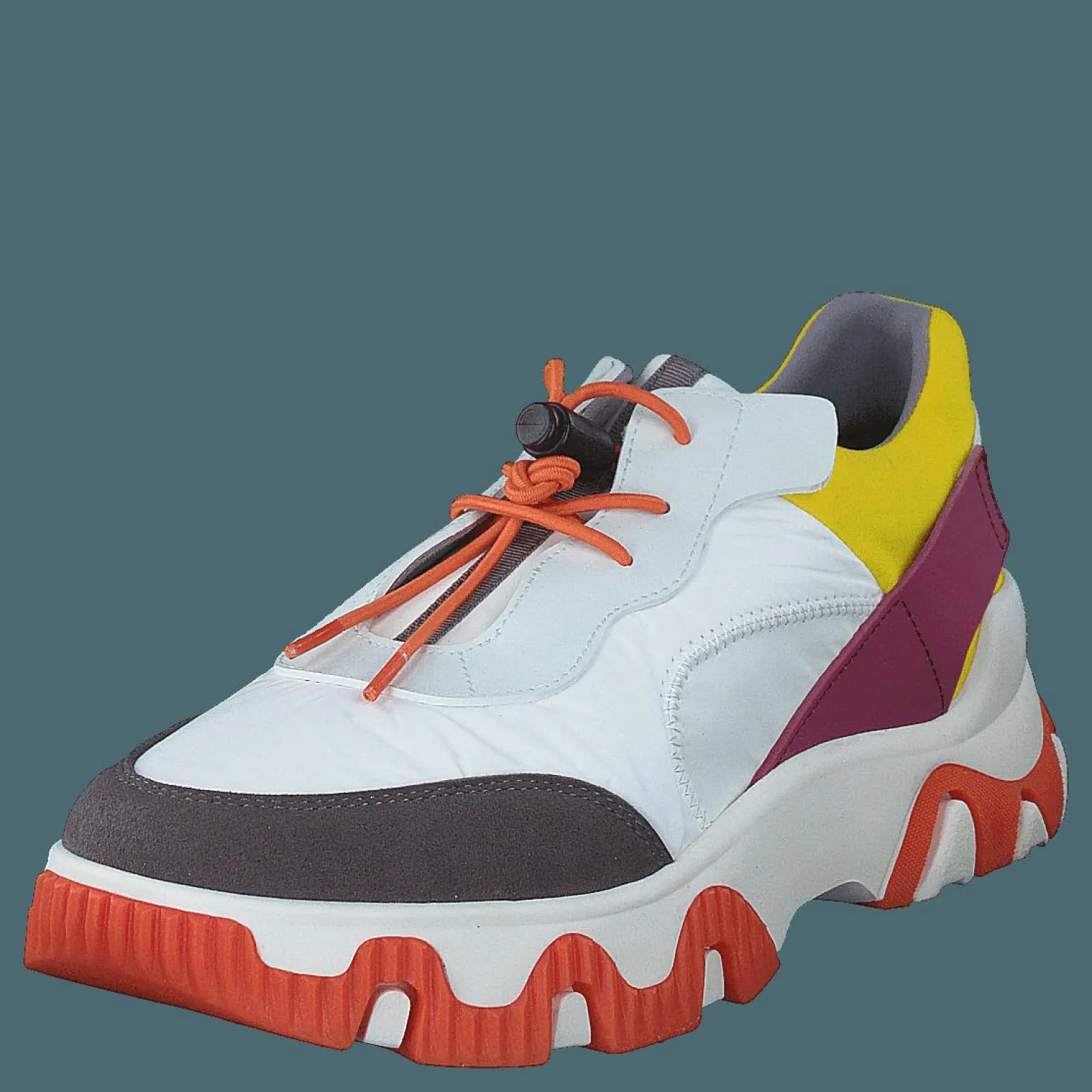 Fian634 Multi-offwhite-yellow-fuchia