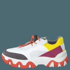 Fian634fly Multi-offwhite-yellow-fuchia