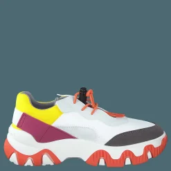 Fian634fly Multi-offwhite-yellow-fuchia