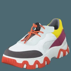 Fian634fly Multi-offwhite-yellow-fuchia