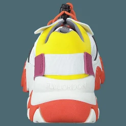 Fian634fly Multi-offwhite-yellow-fuchia