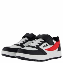 Fila Rega Nf Velcro Kids Black-fila Red