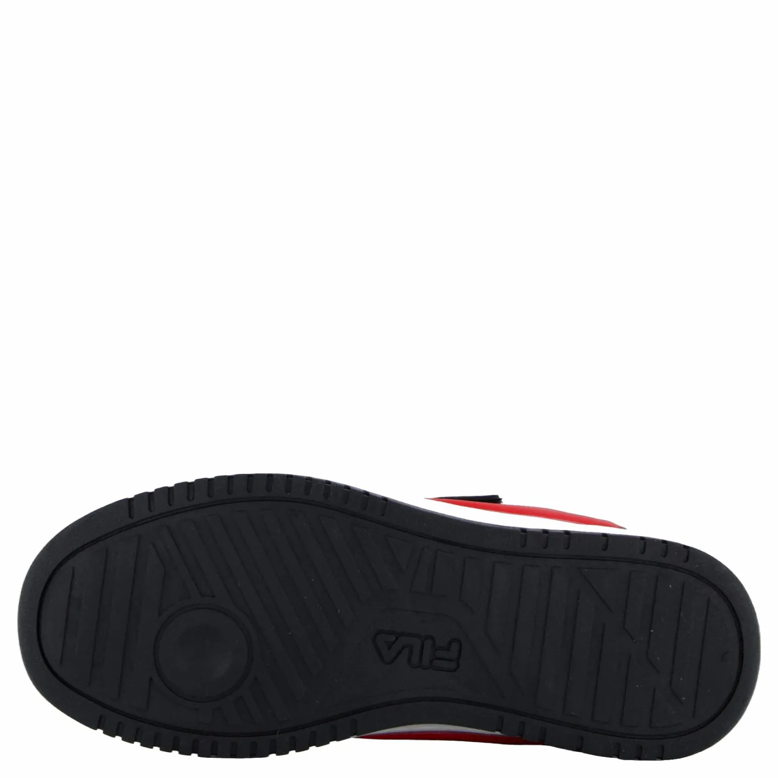 Fila Rega Nf Velcro Kids Black-fila Red
