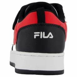 Fila Rega Nf Velcro Kids Black-fila Red