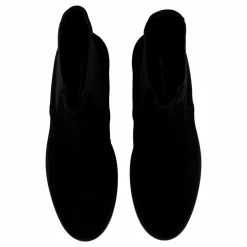 Flag Suede Low Chelsea Black