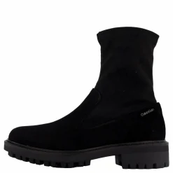Flat Sock Boot Sue Mix Ck Black