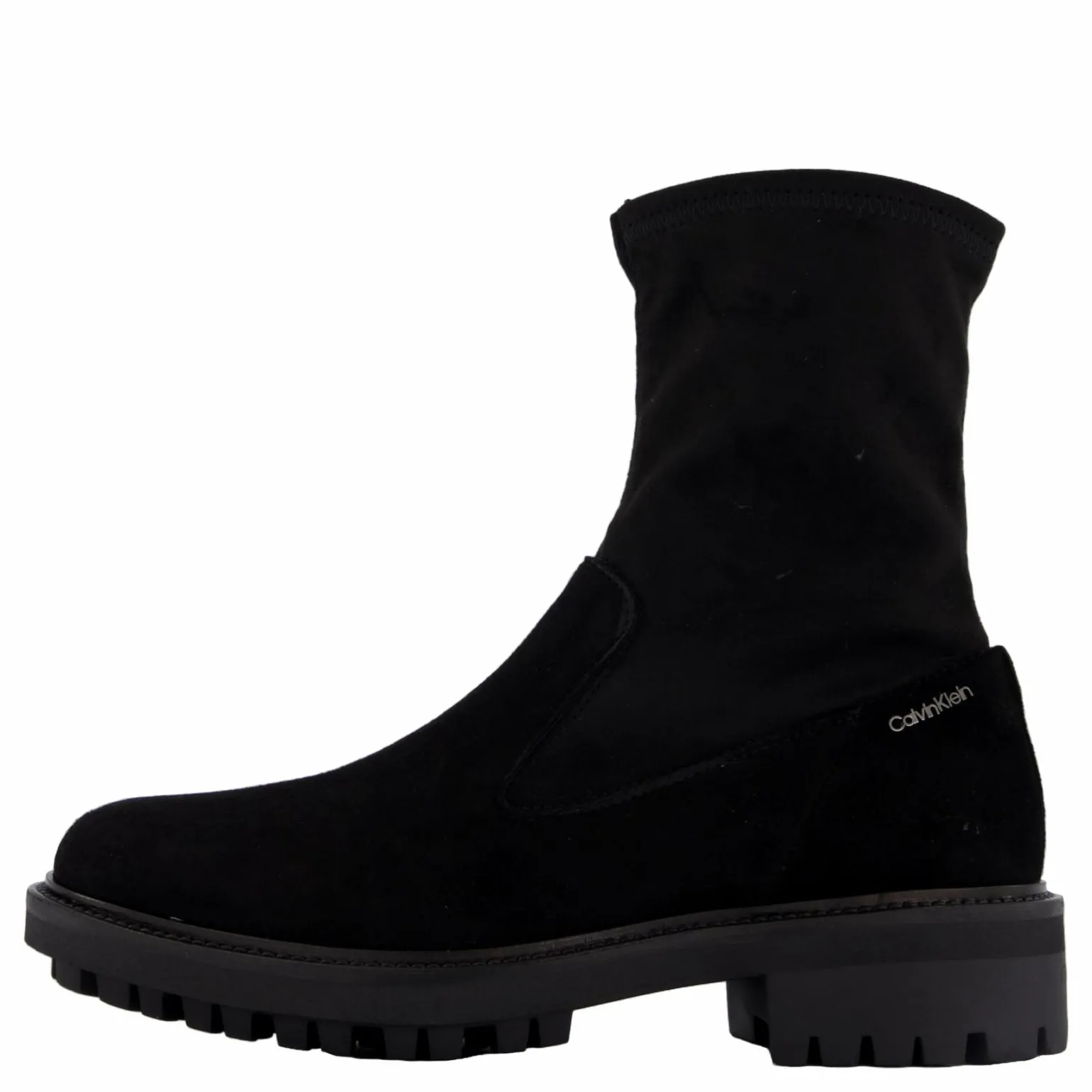 Flat Sock Boot Sue Mix Ck Black