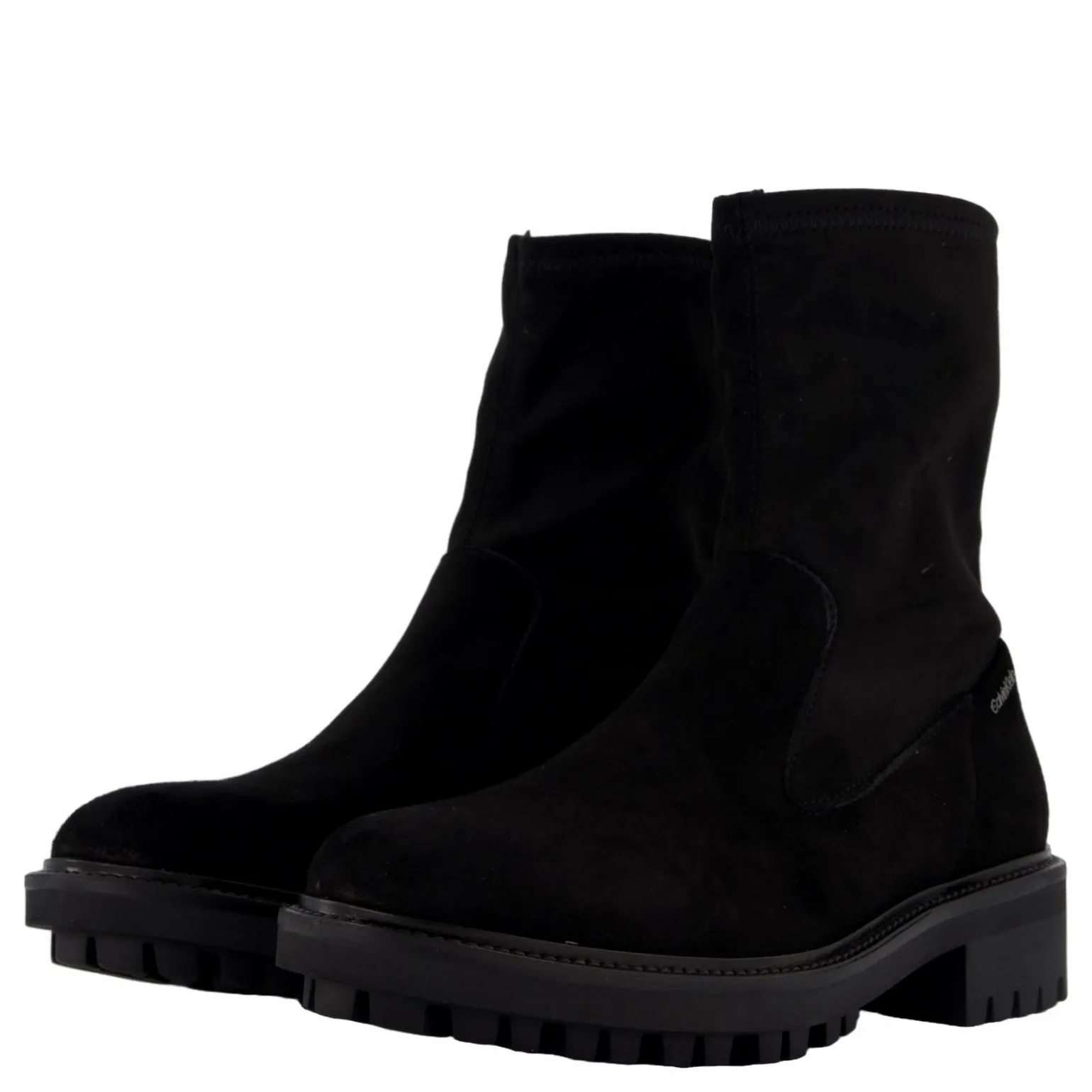 Flat Sock Boot Sue Mix Ck Black