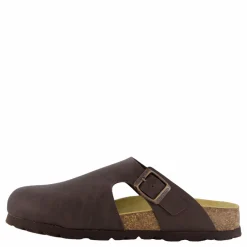 Fussbettpantoffel Braun