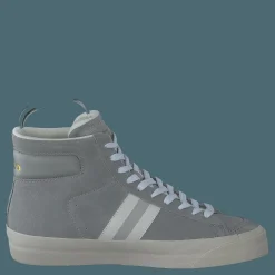 Gervin Mid Suede Sneaker Soft Grey