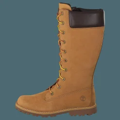 Girls Classic Tall Lace Up Wit Wheat