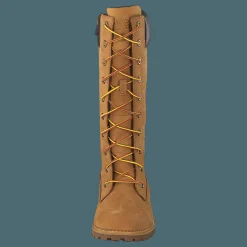 Girls Classic Tall Lace Up Wit Wheat