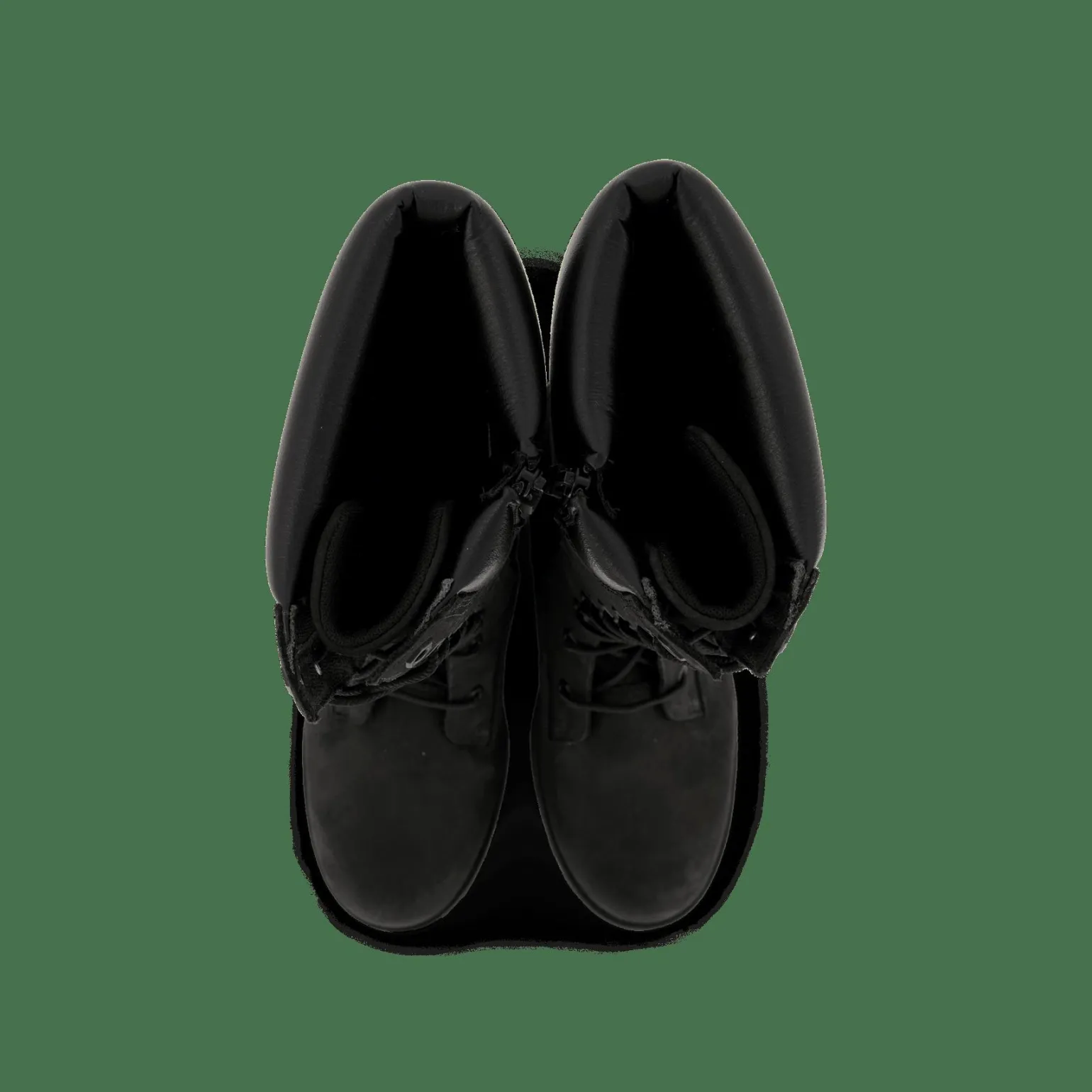 Girls Classic Tall Lace Up Wit Black