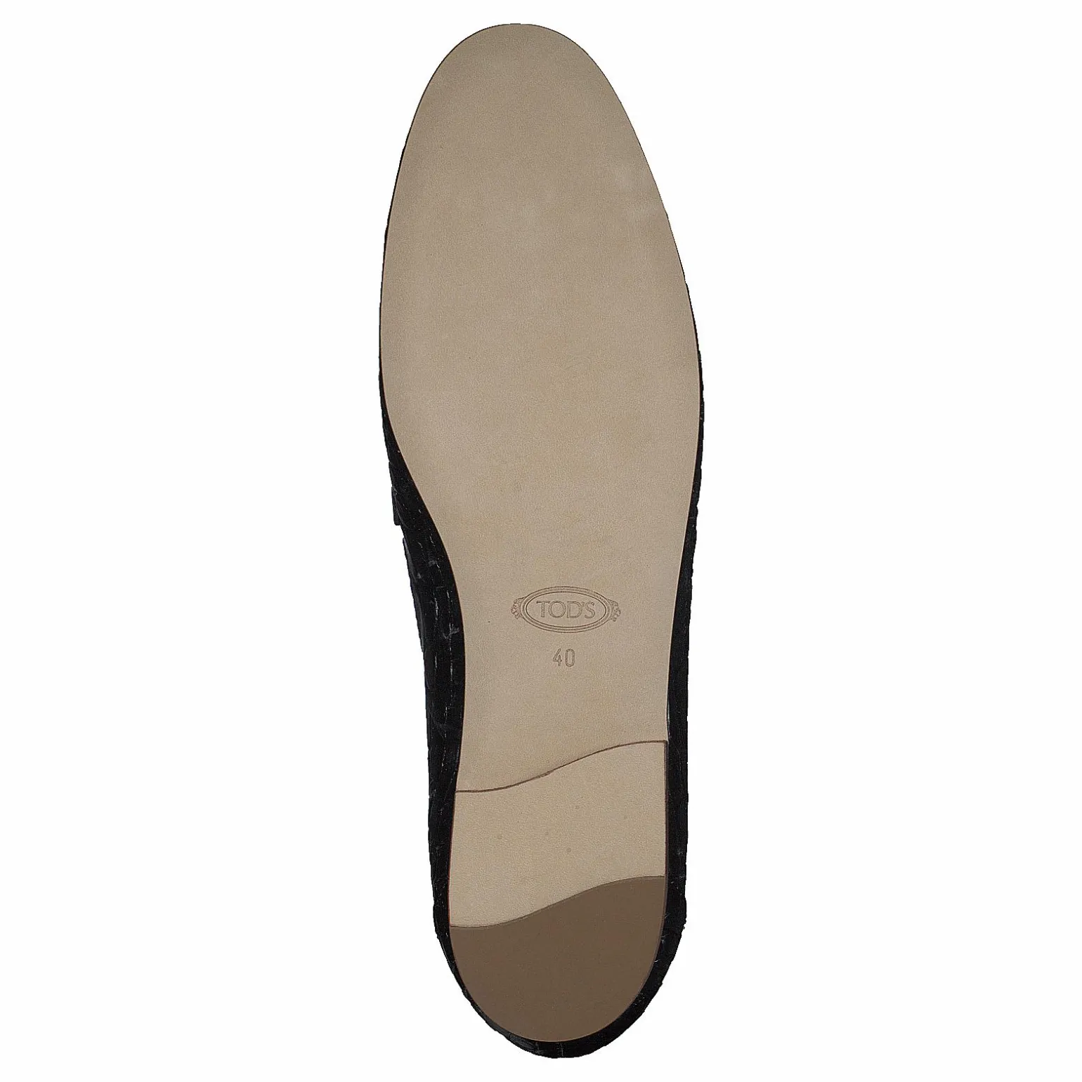 Gommini Double T Black Printed Reptile