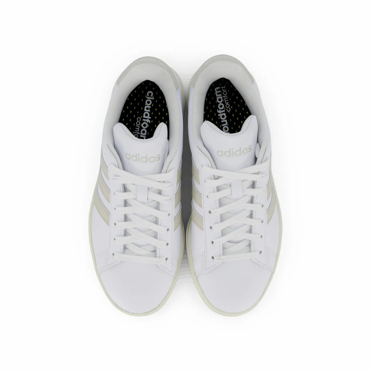 Grand Court Cloudfoam Comfort Shoes Cloud White / Aluminium / Off White