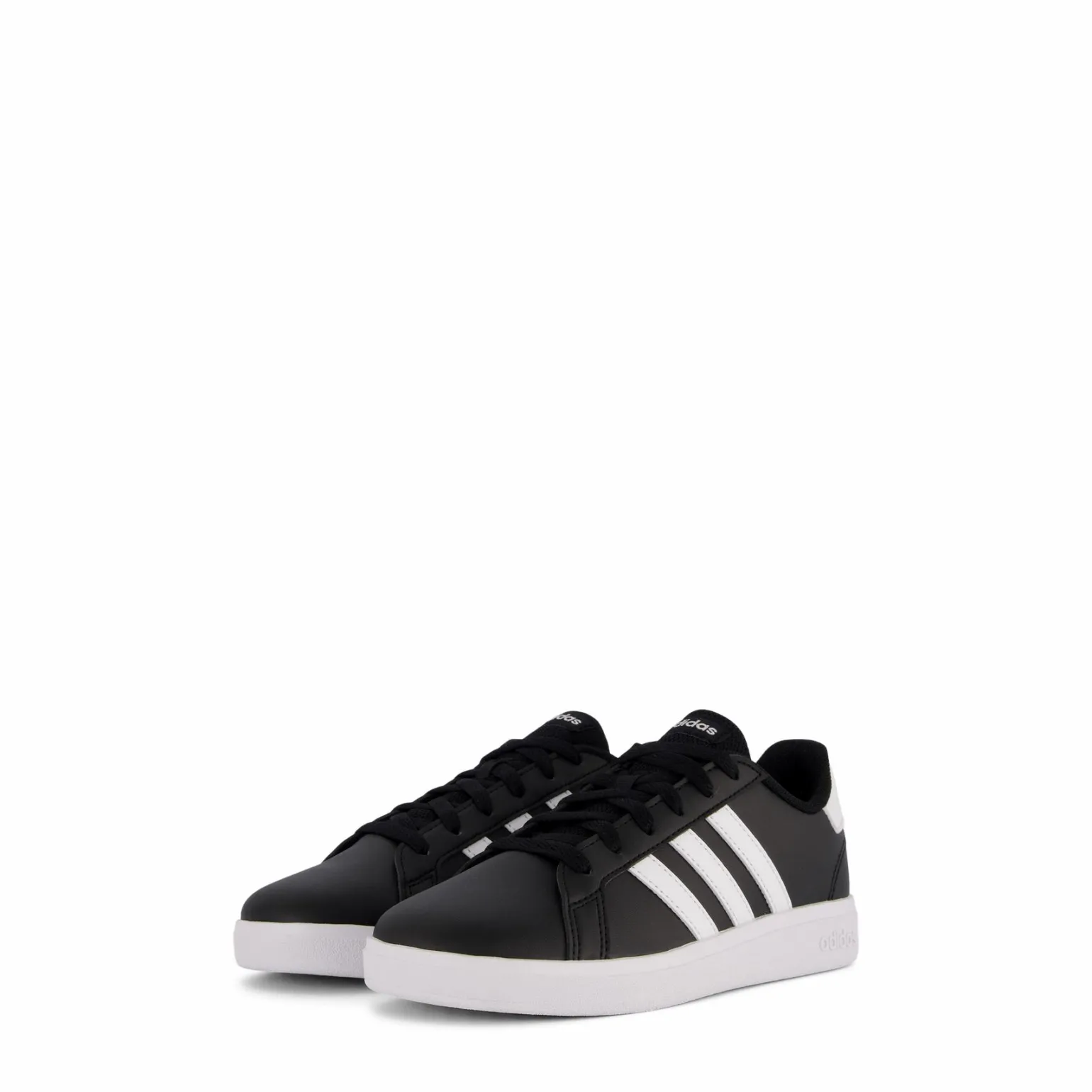 Grand Court Lifestyle Tennis Lace-Up Shoes Core Black / Cloud White / Core Black