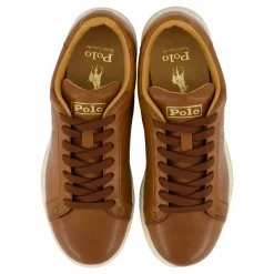 Heritage Court II Leather Sneaker Polo Pale Russet