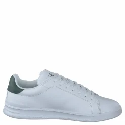 Heritage Court II Leather Sneaker White / College Green PP
