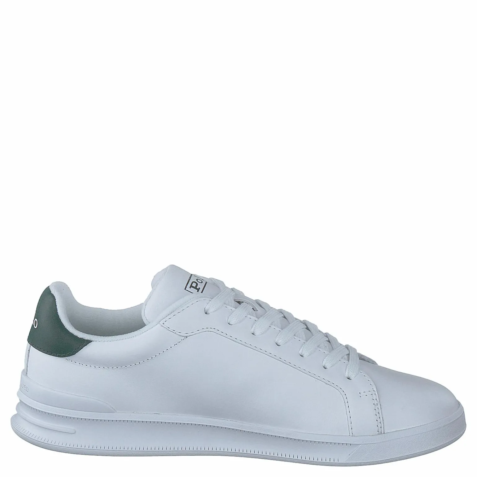 Heritage Court II Leather Sneaker White / College Green PP