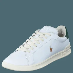 Heritage Court II Leather Sneaker White / College Green
