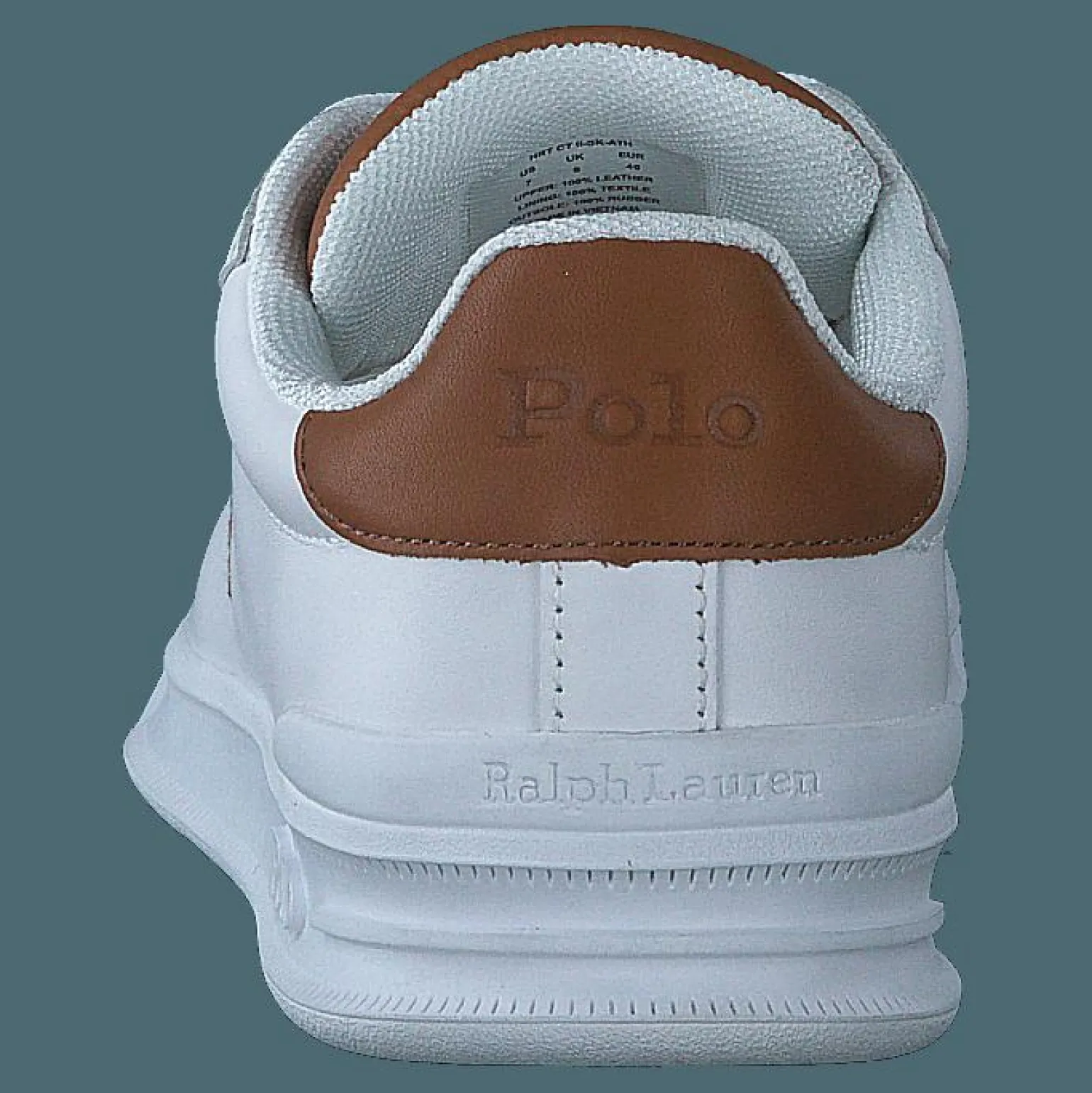 Heritage Court II Leather Sneaker White / Tan