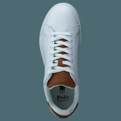 Heritage Court II Leather Sneaker White / Tan