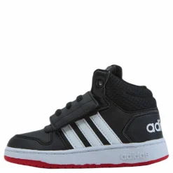 Hoops 2.0 Mid Shoes Core Black / Cloud White / Vivid Red