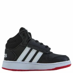 Hoops 2.0 Mid Shoes Core Black / Cloud White / Vivid Red