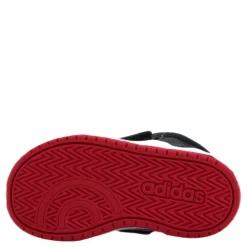 Hoops 2.0 Mid Shoes Core Black / Cloud White / Vivid Red
