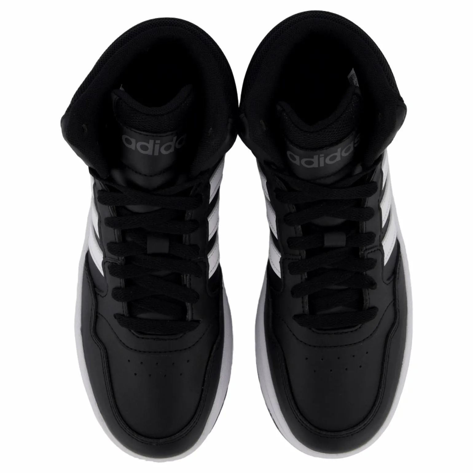 Hoops Mid Shoes Core Black / Cloud White / Grey Six