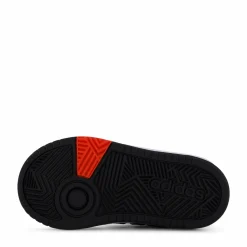 Hoops Shoes Cloud White / Core Black / Bright Red