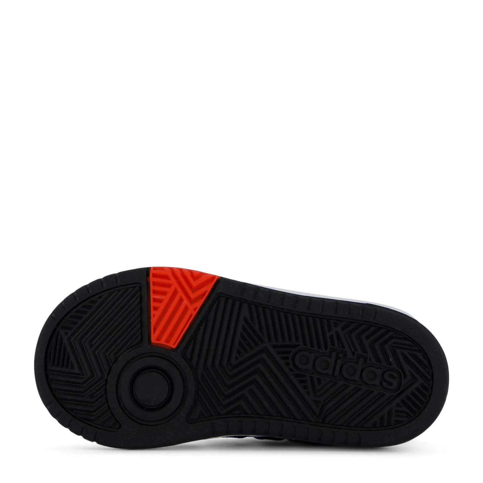 Hoops Shoes Cloud White / Core Black / Bright Red