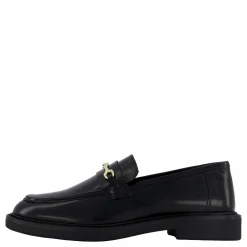 Huddles Black Leather