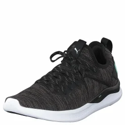 Ignite Flash Evoknit Sr Wn's Puma Black-charcoal Gray-aqua