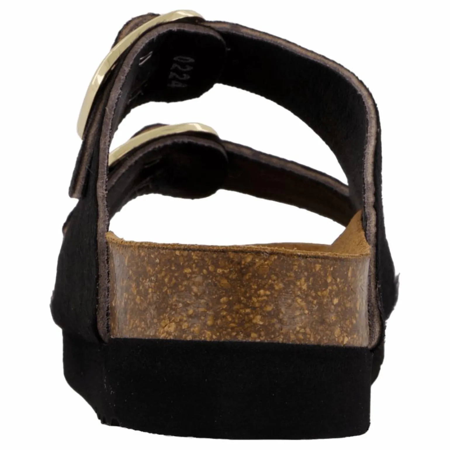 Ilary 2 Straps Fur Ad Black