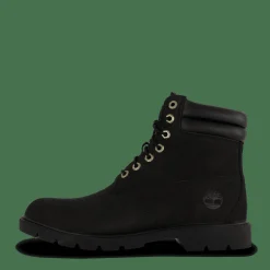 6in Water Resistant Basic Jet Black