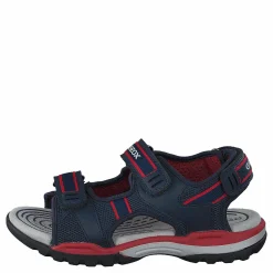 J Borealis Boy Navy/red