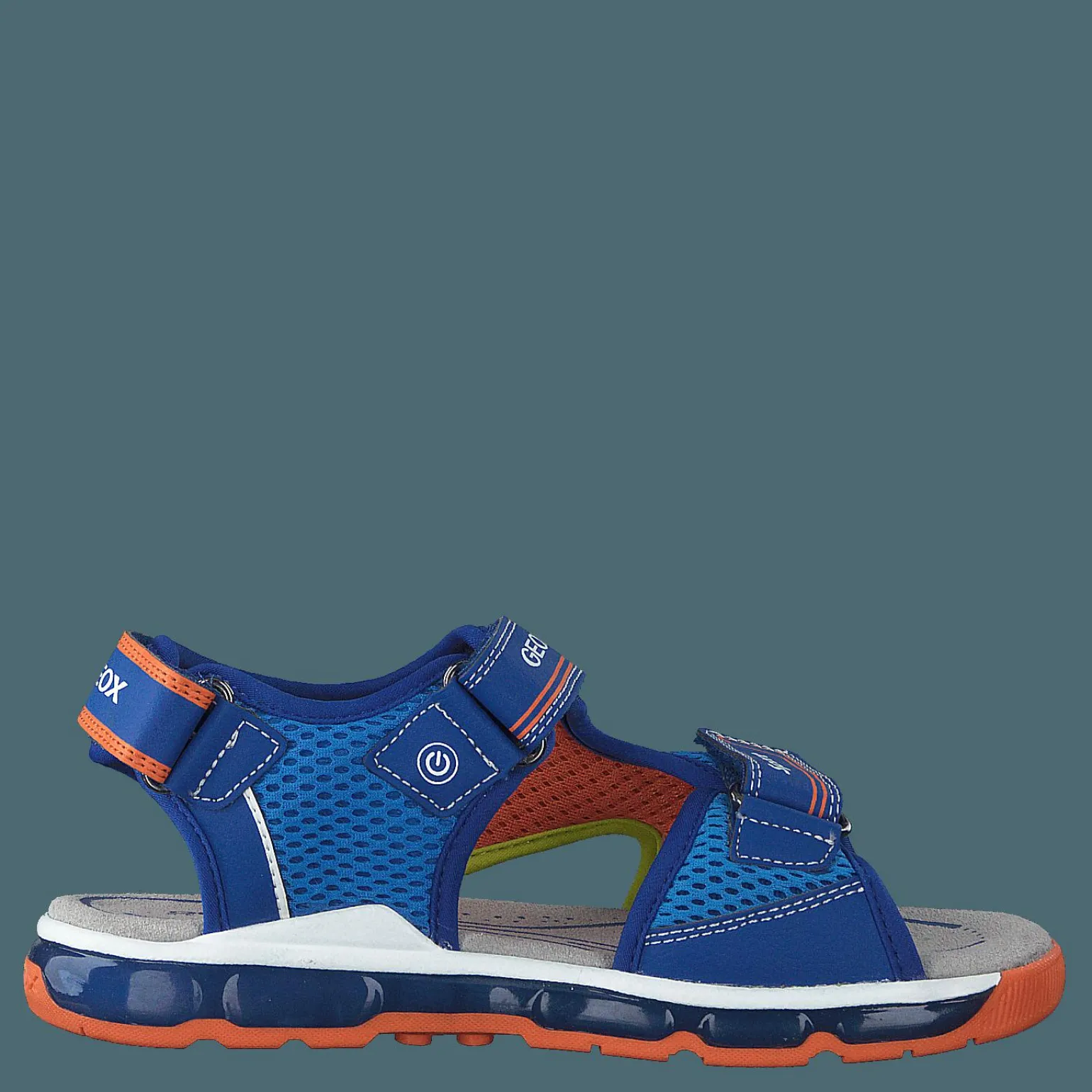 J Sandal Android Boy Royal/orange
