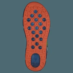 J Sandal Android Boy Royal/orange