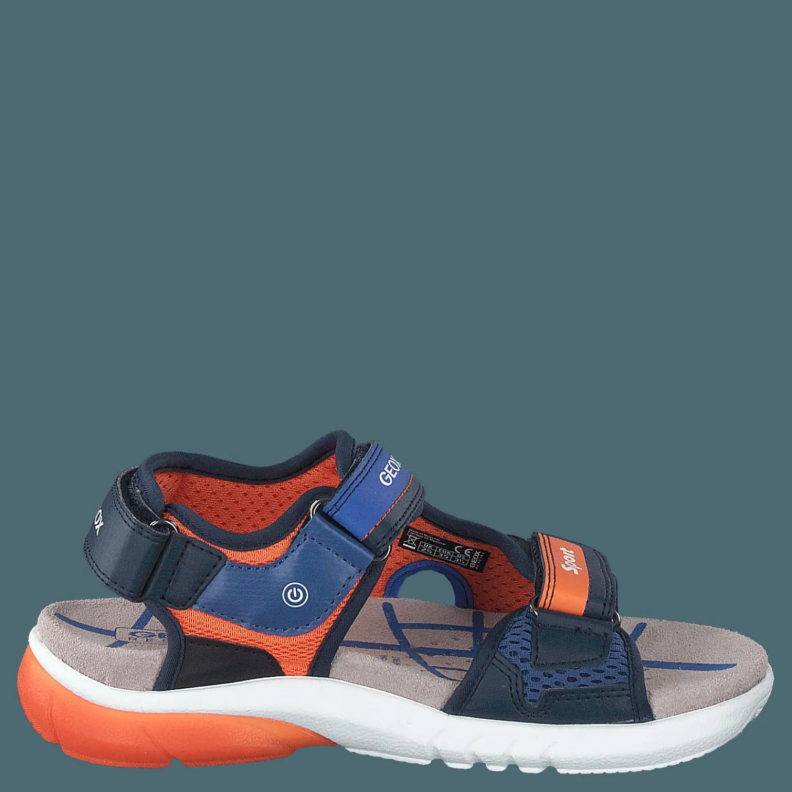 J Sandal Flexyper Boy Navy/orange