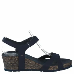 Julia Basics Nobuck Marino/navy