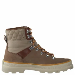 Kaari Mid Lace Boot Warm Khaki