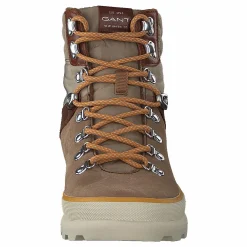 Kaari Mid Lace Boot Warm Khaki