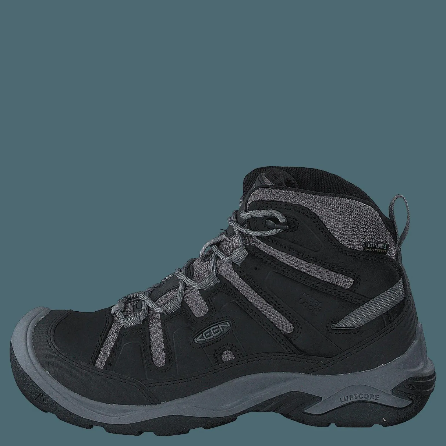 Ke Ke Circadia Mid Wp M-black- Black-steel Grey