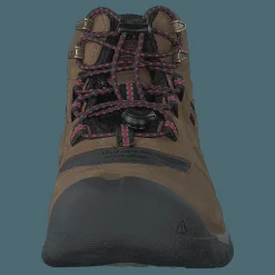 Ke Ridge Flex Mid Wp Bison-red Carpet