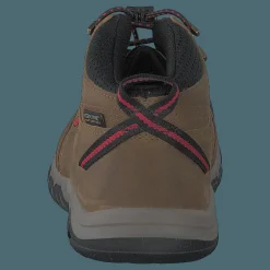 Ke Ridge Flex Mid Wp Bison-red Carpet