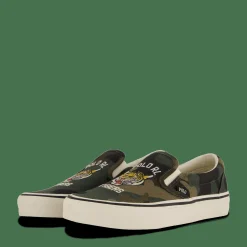Keaton Camo Canvas Slip-On Sneaker Camo Tiger