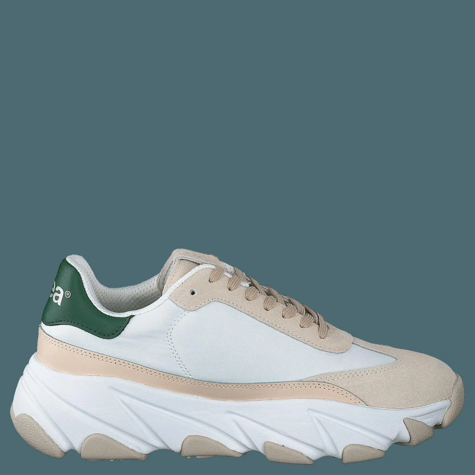 Lace Sneaker Broken White