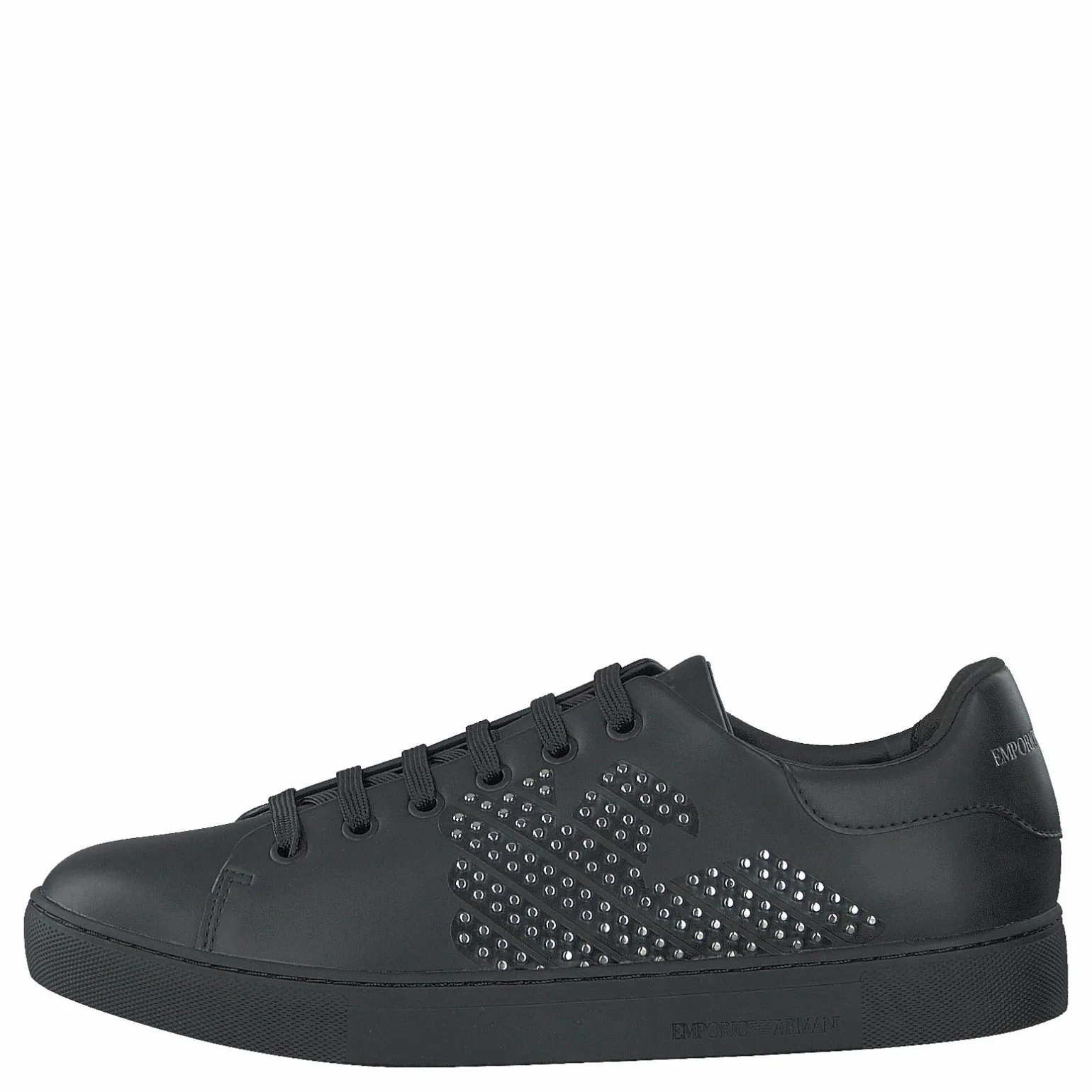 Lace Up Sneaker B168 Black+silver